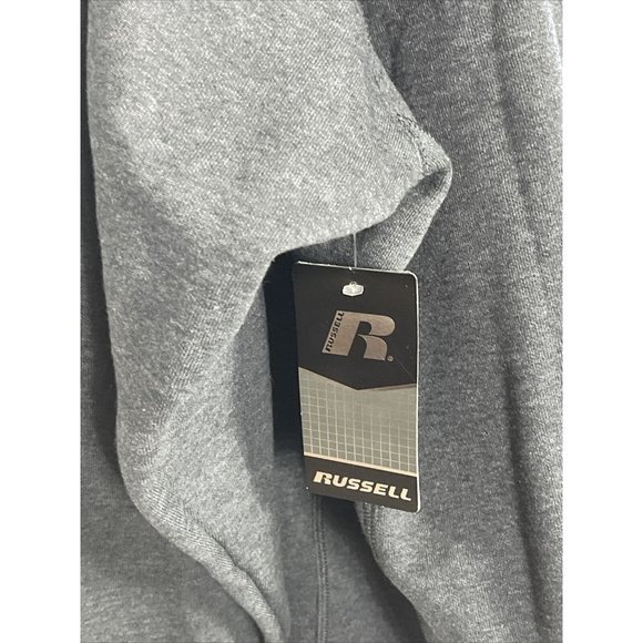 New Russell Men's Charcoal Gray Pullover Hoodie Thick Sweatshirt 3X / XXXL - Picture 11 of 11